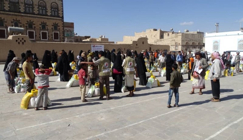 Die Pro-Waisen e.V. hat im Jemen Lebensmittelpakete verteilt