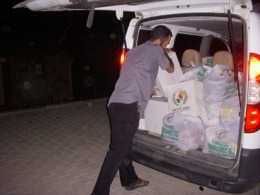 Yardımlarımız Ilıcalar'da...