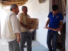 Avrupa Yetim-Der Elazığ'da Yardım Dağıttı