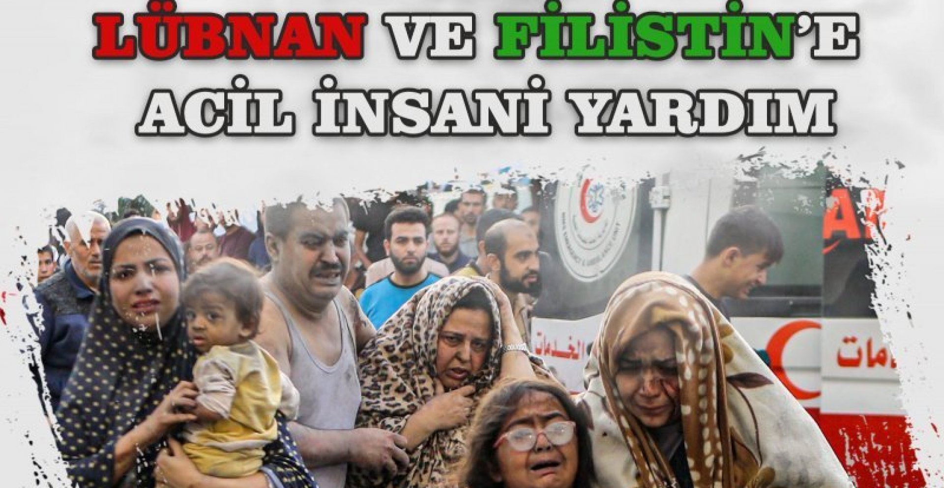 Filistin ve Lübnan Halkı için Acil İnsani Yardım