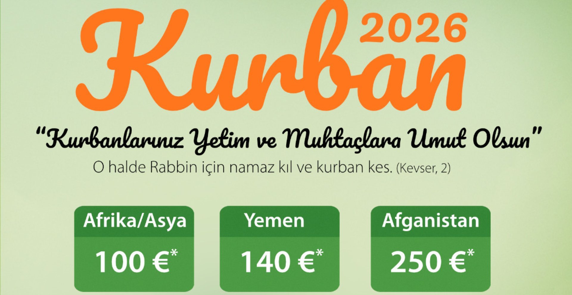 Kurban 2026